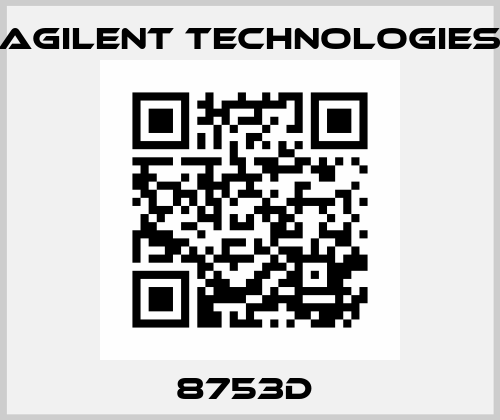 8753D  Agilent Technologies