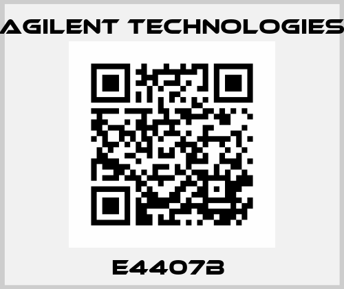 E4407B  Agilent Technologies