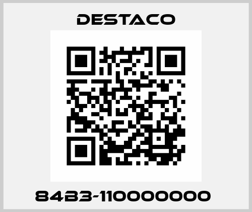 84B3-110000000  Destaco