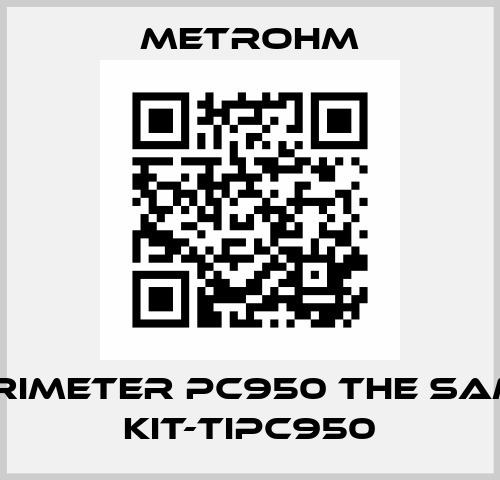Colorimeter PC950 the same as KIT-TIPC950 Metrohm