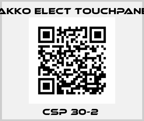 CSP 30-2  Hakko Elect Touchpanel