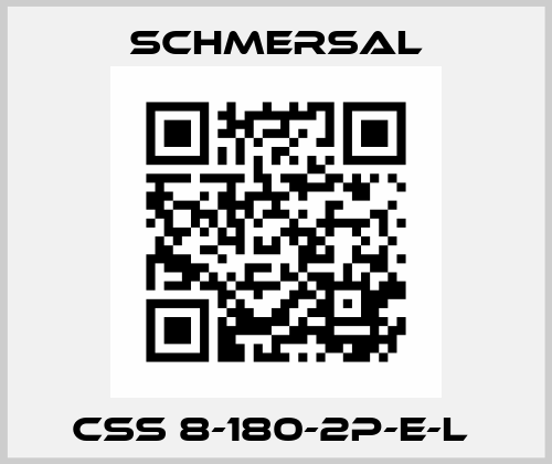 CSS 8-180-2P-E-L  Schmersal