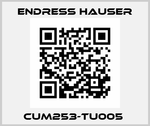 CUM253-TU005  Endress Hauser