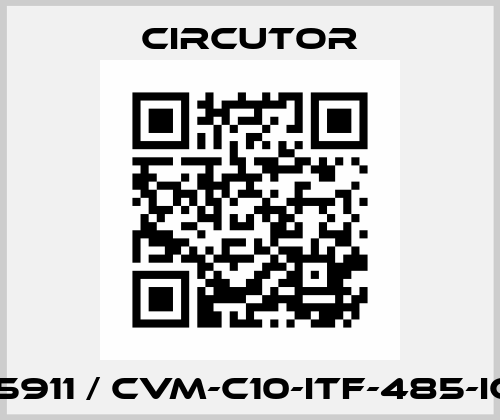 M55911 / CVM-C10-ITF-485-ICT2 Circutor