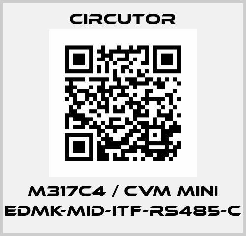M317C4 / CVM Mini EDMK-MID-ITF-RS485-C Circutor