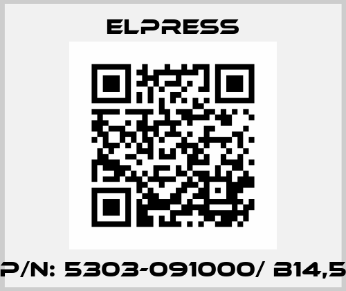 p/n: 5303-091000/ B14,5 Elpress