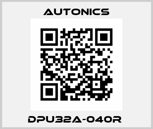 DPU32A-040R  Autonics