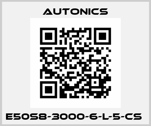 E50S8-3000-6-L-5-CS  Autonics