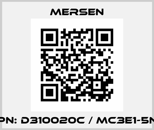 PN: D310020C / MC3E1-5N Mersen