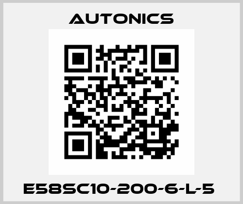 E58SC10-200-6-L-5  Autonics