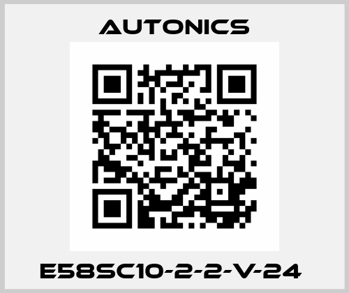E58SC10-2-2-V-24  Autonics