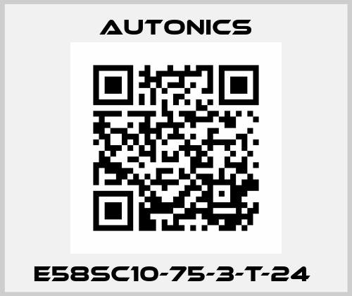 E58SC10-75-3-T-24  Autonics