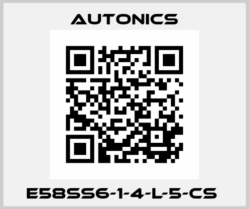 E58SS6-1-4-L-5-CS  Autonics
