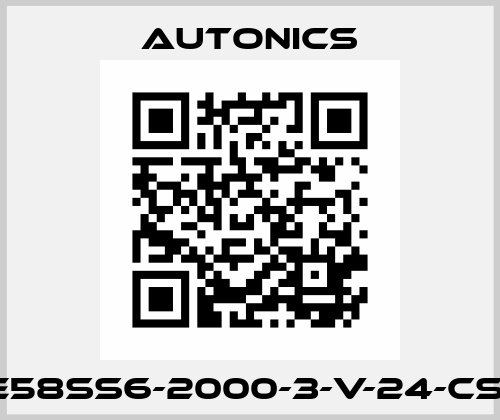 E58SS6-2000-3-V-24-CS  Autonics
