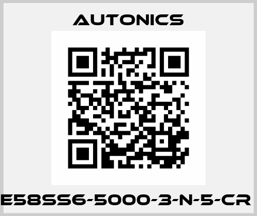 E58SS6-5000-3-N-5-CR  Autonics
