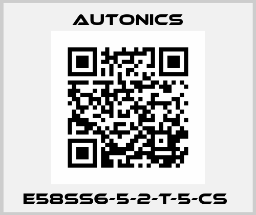 E58SS6-5-2-T-5-CS  Autonics