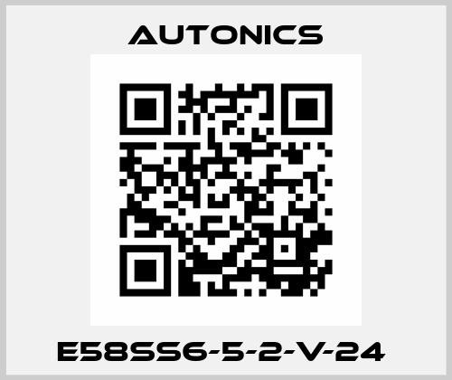 E58SS6-5-2-V-24  Autonics