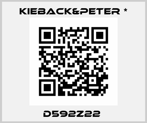 D592Z22  Kieback&Peter *