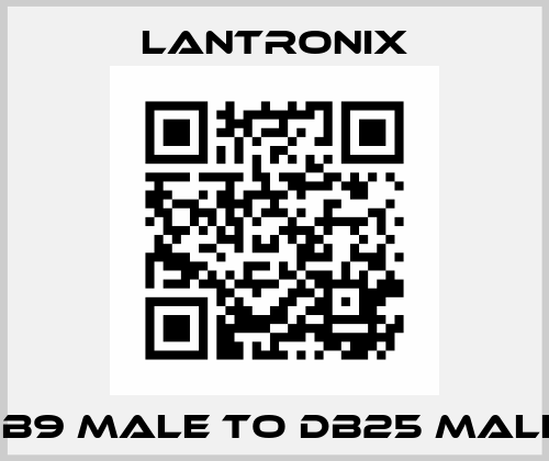 DB9 Male to DB25 Male  Lantronix
