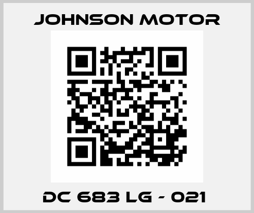 DC 683 LG - 021  Johnson Motor