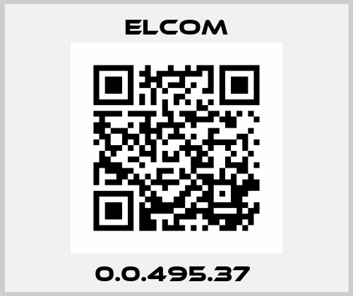 0.0.495.37  Elcom