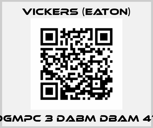 DGMPC 3 DABM DBAM 41  Vickers (Eaton)