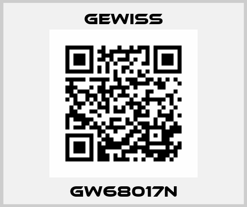 GW68017N Gewiss