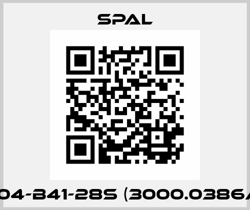004-B41-28S (3000.0386A) SPAL
