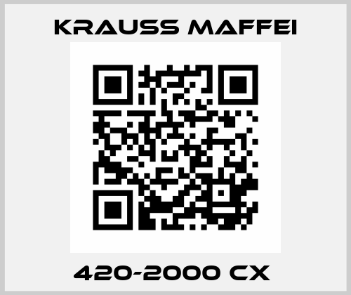 420-2000 CX  Krauss Maffei