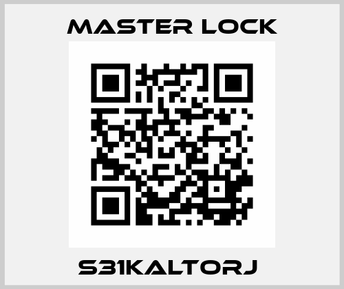 S31KALTORJ  Master Lock