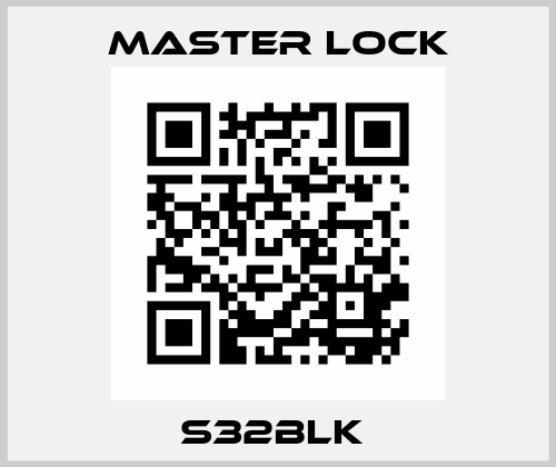 S32BLK  Master Lock
