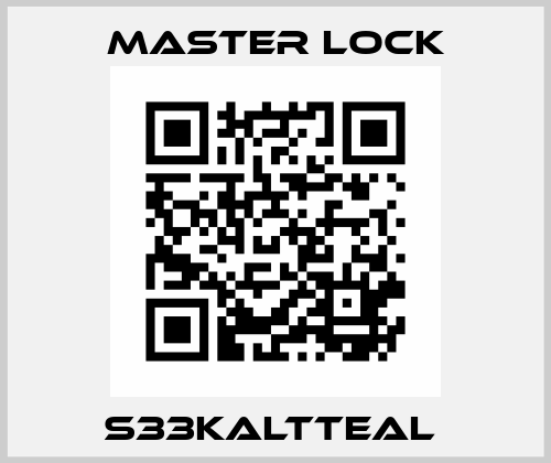 S33KALTTEAL  Master Lock