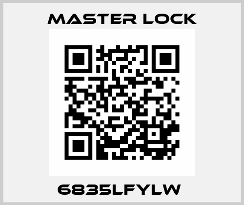 6835LFYLW  Master Lock