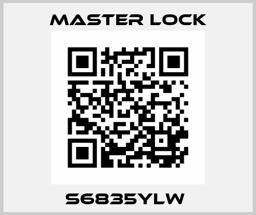 S6835YLW  Master Lock