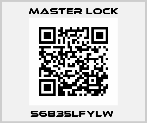 S6835LFYLW  Master Lock