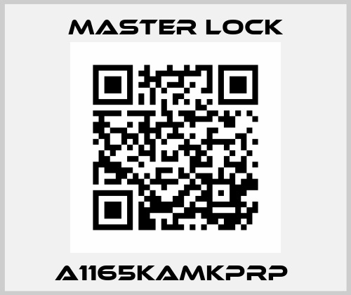 A1165KAMKPRP  Master Lock