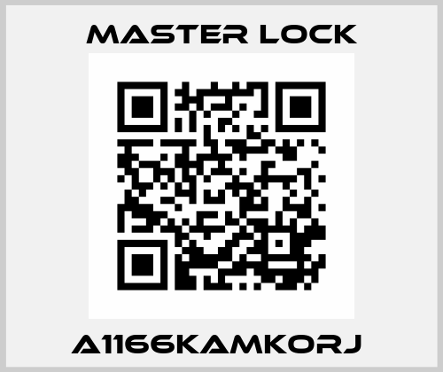 A1166KAMKORJ  Master Lock