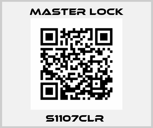 S1107CLR  Master Lock