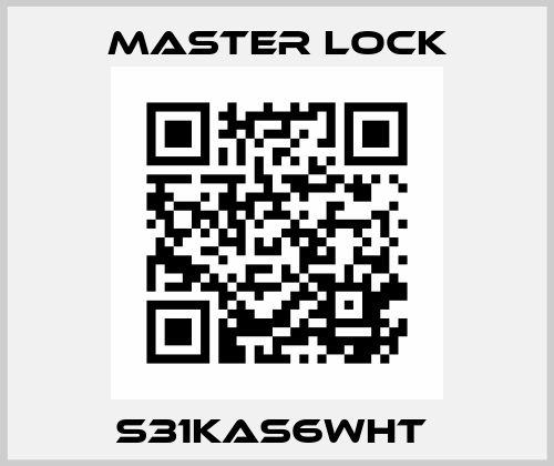 S31KAS6WHT  Master Lock