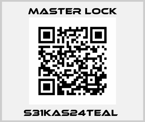 S31KAS24TEAL  Master Lock