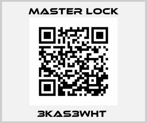 3KAS3WHT  Master Lock