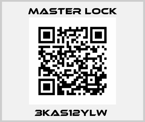 3KAS12YLW  Master Lock