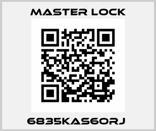6835KAS6ORJ  Master Lock