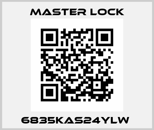 6835KAS24YLW  Master Lock