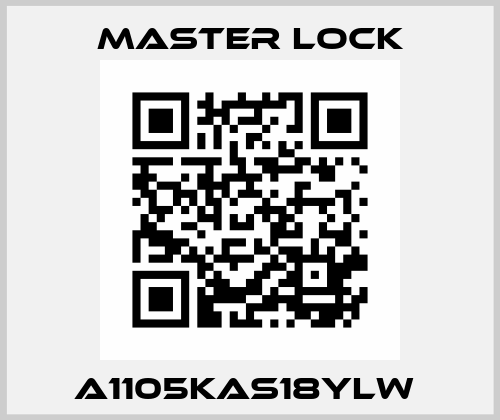 A1105KAS18YLW  Master Lock