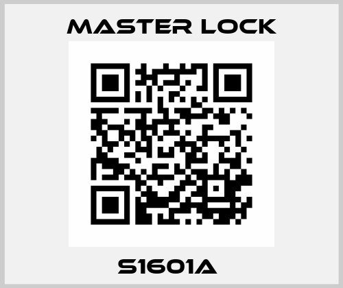 S1601A  Master Lock