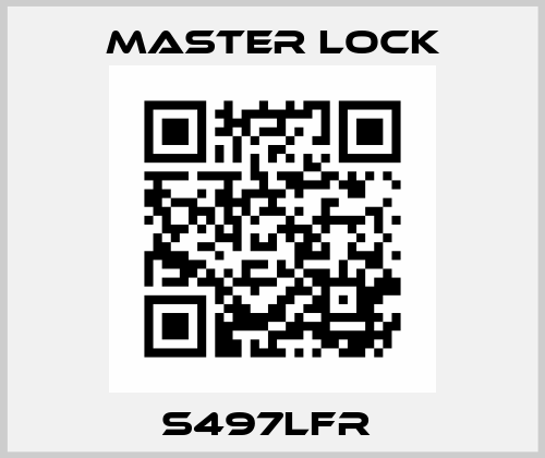 S497LFR  Master Lock