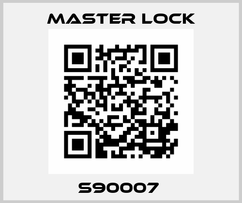 S90007  Master Lock