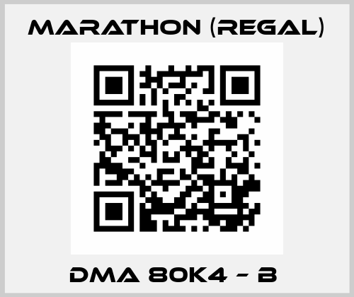 DMA 80K4 – B  Marathon (Regal)