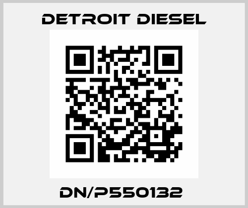 DN/P550132  Detroit Diesel